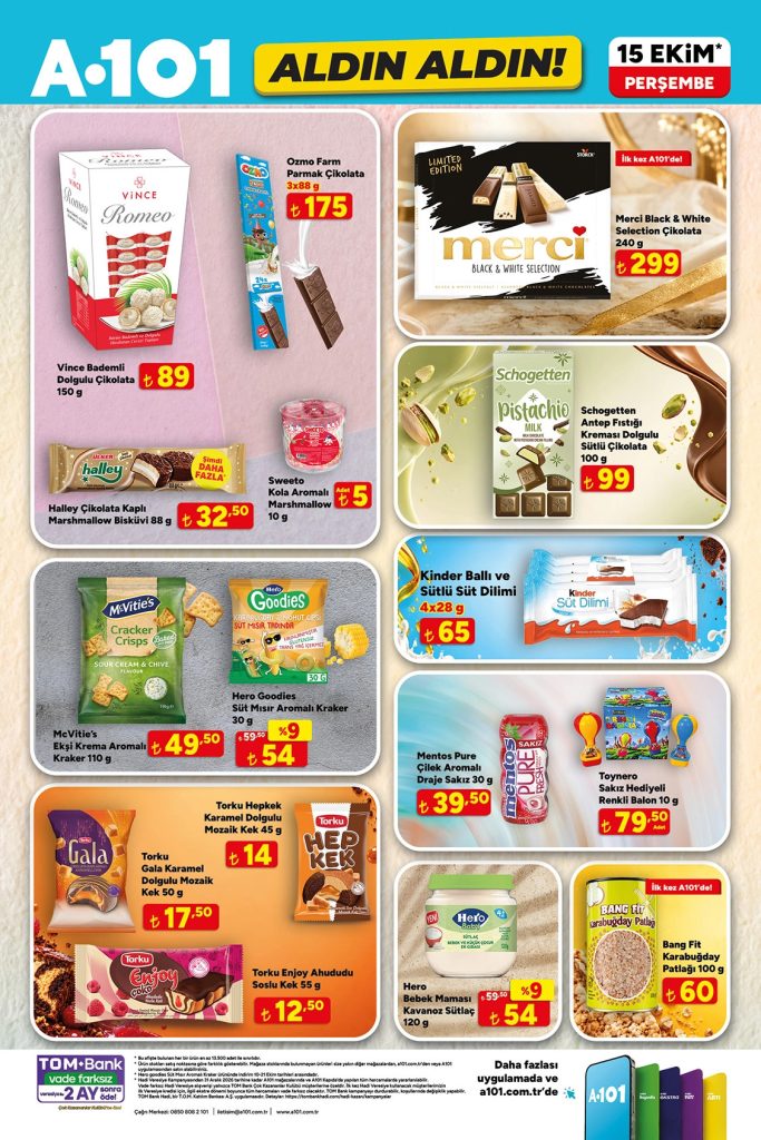 A101 15 Ekim Aktüel Kataloğu 2026 3. sayfa