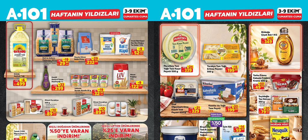 A101 3 Ekim Aktüel Kataloğu 2026